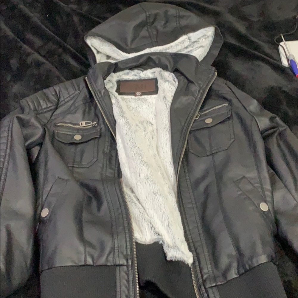 Leather jacket